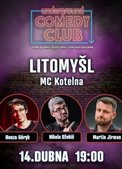 Stand-up s Underground Comedy CLUB | Litomyšl
