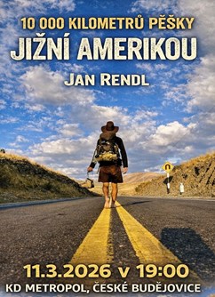 10 000 kilometrů pěšky Jižní Amerikou - Jan Rendl
