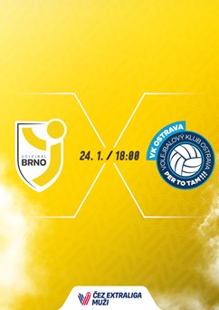 ČEZ extraliga mužů: Volejbal Brno - Ostrava