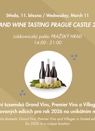 GRAND WINE TASTING PRAGUE CASTLE 2026
