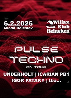 Pulse Techno on Tour w/ Underholt, Icarian PB1, Igor Pataky