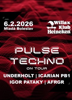 Pulse Techno on Tour w/ Underholt, Icarian PB1, Igor Pataky