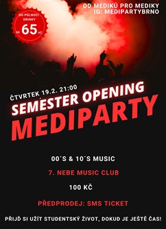 Semester Opening MEDIPARTY