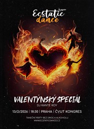 Valentýnský Ecstatic Dance Prague #166 - DJ Kante Roy
