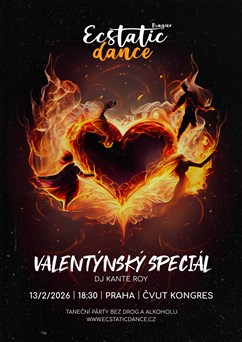 Valentýnský Ecstatic Dance Prague #166 - DJ Kante Roy