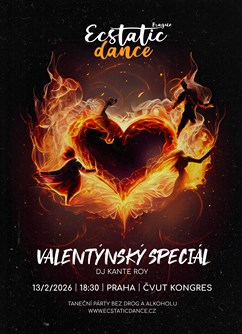 Valentýnský Ecstatic Dance Prague #166 - DJ Kante Roy
