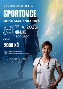 MUDr. Marie Skalská: Výživa mladého sportovce on-line