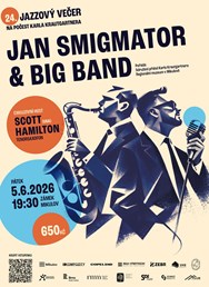 JAN SMIGMATOR & BIG BAND, exkluzivní host Scott Hamilton