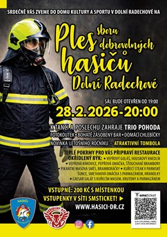 Ples sboru dobrovolných hasičů
