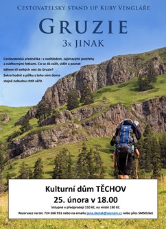 Gruzie - Kuba Venglář - cestovatelská přednáška