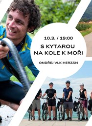 S kytarou na kole k moři