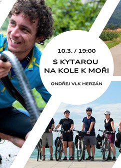 S kytarou na kole k moři