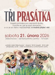 Divadlo pro děti: Tři prasátka