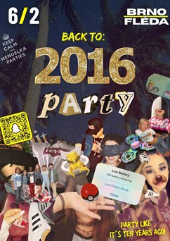 Back to 2016 Party x Fléda
