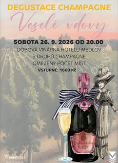 Degustace champagne Veselé vdovy