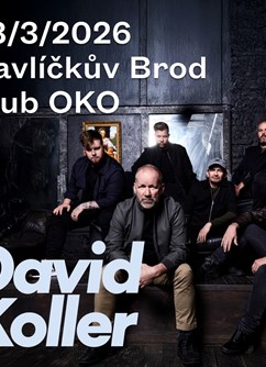 DAVID KOLLER - Tour jaro 2026 - 20 let kapely