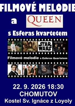 Filmové melodie a Queen v Chomutově