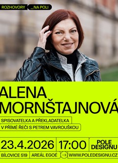 Alena Mornštajnová v Přímé řeči s Petrem Vavrouškou