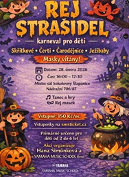 Karneval pro děti - REJ STRAŠIDEL - nový termín!