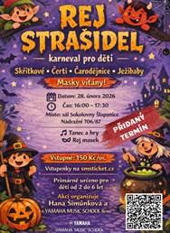 Karneval pro děti - REJ STRAŠIDEL - nový termín!