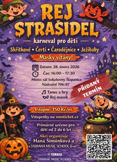Karneval pro děti - REJ STRAŠIDEL - nový termín!