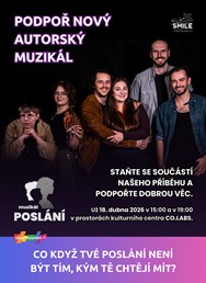Premiéra muzikálu Poslání - 19:00