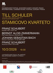 6. koncert EuroArt Praha: Till Schuler a Stamicovo kvarteto