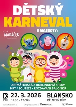 Dětský karneval - Blansko