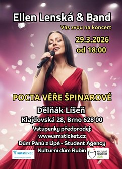 Ellen Lenská & Band, Pocta Věře Špinarové