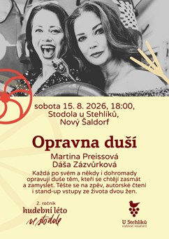 Opravna duší Martiny Preissové a Dáši Zázvůrkové