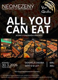 ALL YOU CAN EAT 30.3.2026