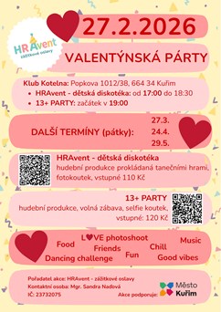 VALENTÝNSKÁ 13 + party