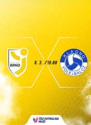 ČEZ extraliga mužů: Volejbal Brno - Kladno