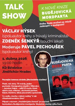Talkshow ke knize Budějovická mordparta