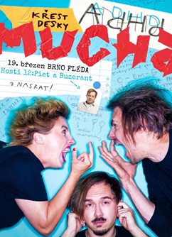 Mucha (křest alba) + hosté: Buzerant + 12:piet