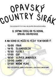 Opavský country širák 2026