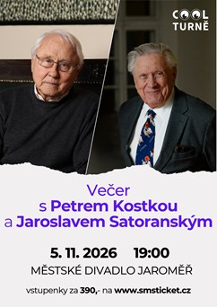 Večer s Petrem Kostkou a Jaroslavem Satoranským