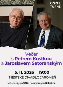 Večer s Petrem Kostkou a Jaroslavem Satoranským