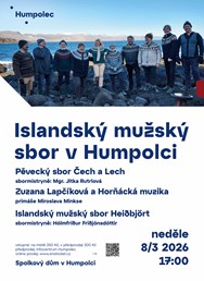 Islandský mužský sbor v Humpolci
