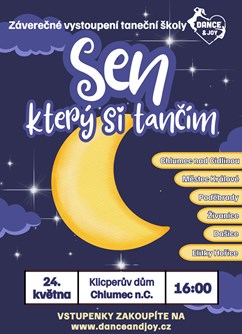 Taneční vystoupení Dance&Joy Chlumec nad Cidlinou