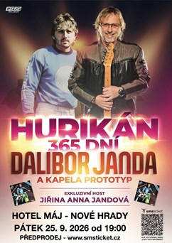 DALIBOR JANDA - Galakoncert "HURIKÁN 365 DNÍ"
