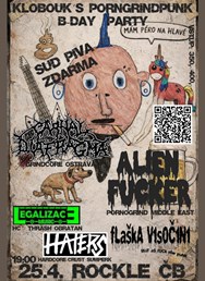 Klobouk GRIND/PUNK Birthday Party