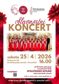 60 let Dívčího pěveckého sboru SPgŠ Kroměříž