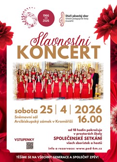 60 let Dívčího pěveckého sboru SPgŠ Kroměříž