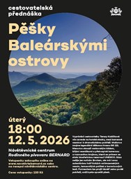 Cestovatelská přednáška: pěšky Baleárskými ostrovy
