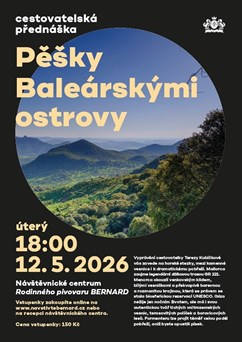 Cestovatelská přednáška: pěšky Baleárskými ostrovy