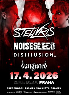 Stellvris, Noisebleed, Vanguard, Disillusion - Klub FAMU