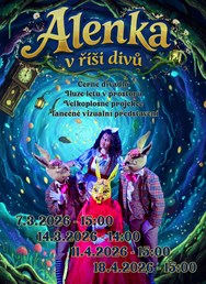 Alenka v říši divů - černé divadlo 