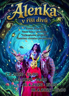 Alenka v říši divů - černé divadlo 