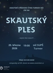 Skautský ples střediska Štika Turnov